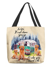 Golden Retriever All-over Tote front