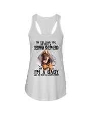 German Shepherd Ladies Flowy Tank tile