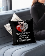 Chihuahua Indoor Pillow - 16” x 16” aos-decorative-pillow-lifestyle-front-05
