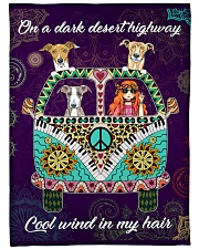 Greyhound Fleece Blanket tile