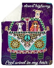 Greyhound Sherpa Fleece Blanket tile