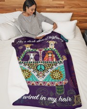 Greyhound Large Sherpa Fleece Blanket - 60" x 80" aos-sherpa-fleece-blanket-60x80-lifestyle-front-06