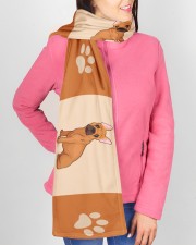 French Bulldog Fleece Scarf aos-fleece-70-x-10-scarf-lifestyle-12