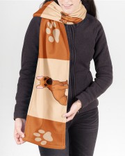 French Bulldog Fleece Scarf aos-fleece-70-x-10-scarf-lifestyle-14
