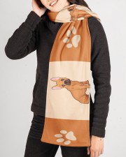 French Bulldog Fleece Scarf aos-fleece-70-x-10-scarf-lifestyle-16