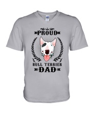 Bull Terrier V-Neck T-Shirt tile