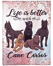 Cane Corso Fleece Blanket tile