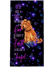 Poodle Premium Beach Towel tile
