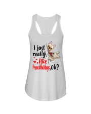 French Bulldog Ladies Flowy Tank tile