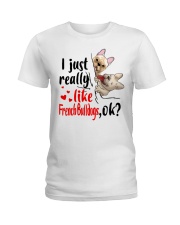 French Bulldog Ladies T-Shirt tile