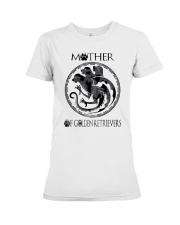 Golden Retriever Premium Fit Ladies Tee tile