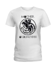 Golden Retriever Ladies T-Shirt tile