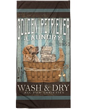 Golden Retriever Bath Towel front