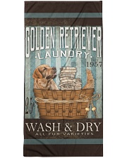 Golden Retriever Premium Beach Towel tile