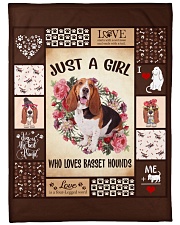 Basset Hound Fleece Blanket tile