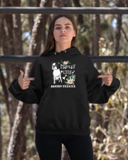 Boston Terrier Hooded Sweatshirt apparel-hooded-sweatshirt-lifestyle-05