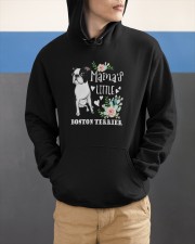 Boston Terrier Hooded Sweatshirt apparel-hooded-sweatshirt-lifestyle-front-53