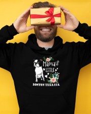 Boston Terrier Hooded Sweatshirt apparel-hooded-sweatshirt-lifestyle-front-67