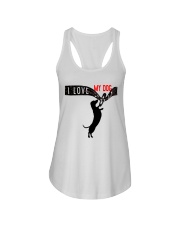 Dachshund Ladies Flowy Tank tile