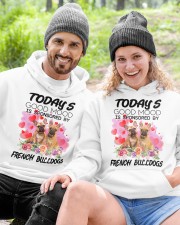 French Bulldog Hooded Sweatshirt custom-hoodie-sweatshirt-lifestyle-front-249