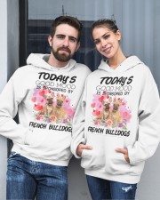 French Bulldog Hooded Sweatshirt custom-hoodie-sweatshirt-lifestyle-front-260