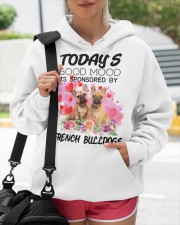 French Bulldog Hooded Sweatshirt custom-hoodie-sweatshirt-lifestyle-front-273