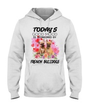 French Bulldog Hooded Sweatshirt front