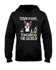 Boston Terrier Hooded Sweatshirt front