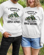 German Shepherd Crewneck Sweatshirt custom-crewneck-sweatshirt-lifestyle-front-150