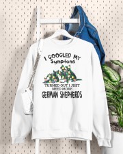 German Shepherd Crewneck Sweatshirt custom-crewneck-sweatshirt-lifestyle-front-159
