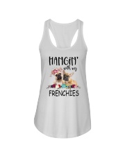 french bulldog Ladies Flowy Tank tile