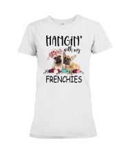 french bulldog Premium Fit Ladies Tee tile