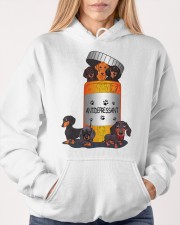 Dachshund T 17 Hooded Sweatshirt apparel-hooded-sweatshirt-lifestyle-front-85