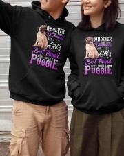 Pug Hooded Sweatshirt apparel-hooded-sweatshirt-lifestyle-front-150