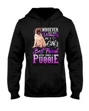 Pug Hooded Sweatshirt front