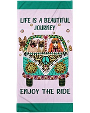French Bulldog Premium Beach Towel tile