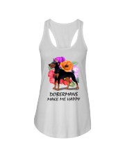 Doberman Ladies Flowy Tank tile