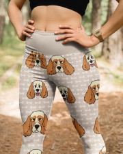 Cocker Spaniel High Waist Leggings aos-high-waist-leggings-lifestyle-22
