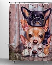 Chihuahua Shower Curtain aos-shower-curtains-71x74-lifestyle-front-06