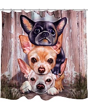 Chihuahua Shower Curtain front