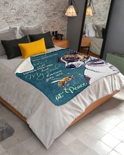 jackrussell Sherpa Fleece Blanket - 50" x 60" aos-sherpa-fleece-blanket-lifestyle-front-02