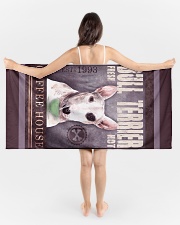 Bull Terrier Bath Towel aos-bath-towels-30x60-lifestyle-front-10
