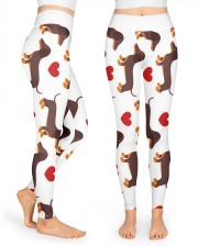 Dachshund High Waist Leggings front