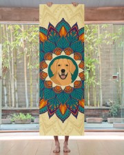 Golden Retriever Yoga Mat 24x70 (vertical) aos-yoga-mat-lifestyle-27