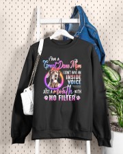 Great Dane Crewneck Sweatshirt custom-crewneck-sweatshirt-lifestyle-front-159