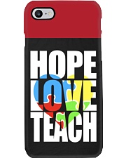 HOPE LOVE TEACH PHONE CASE Phone Case i-phone-7-case