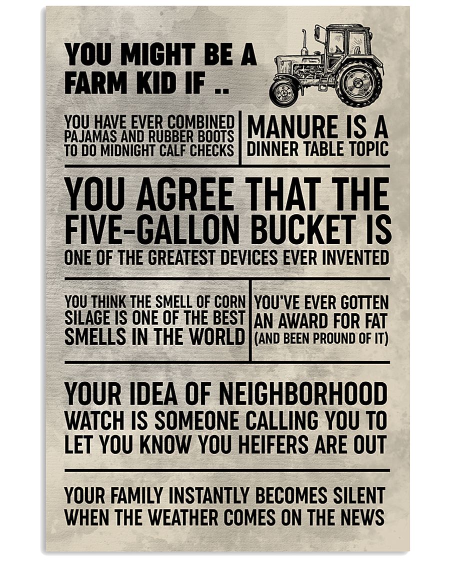 FARMER FAMILY POSTER N039 11x17 Poster