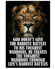 LION - GOD DOESN'T GIVE 16x24 Poster front