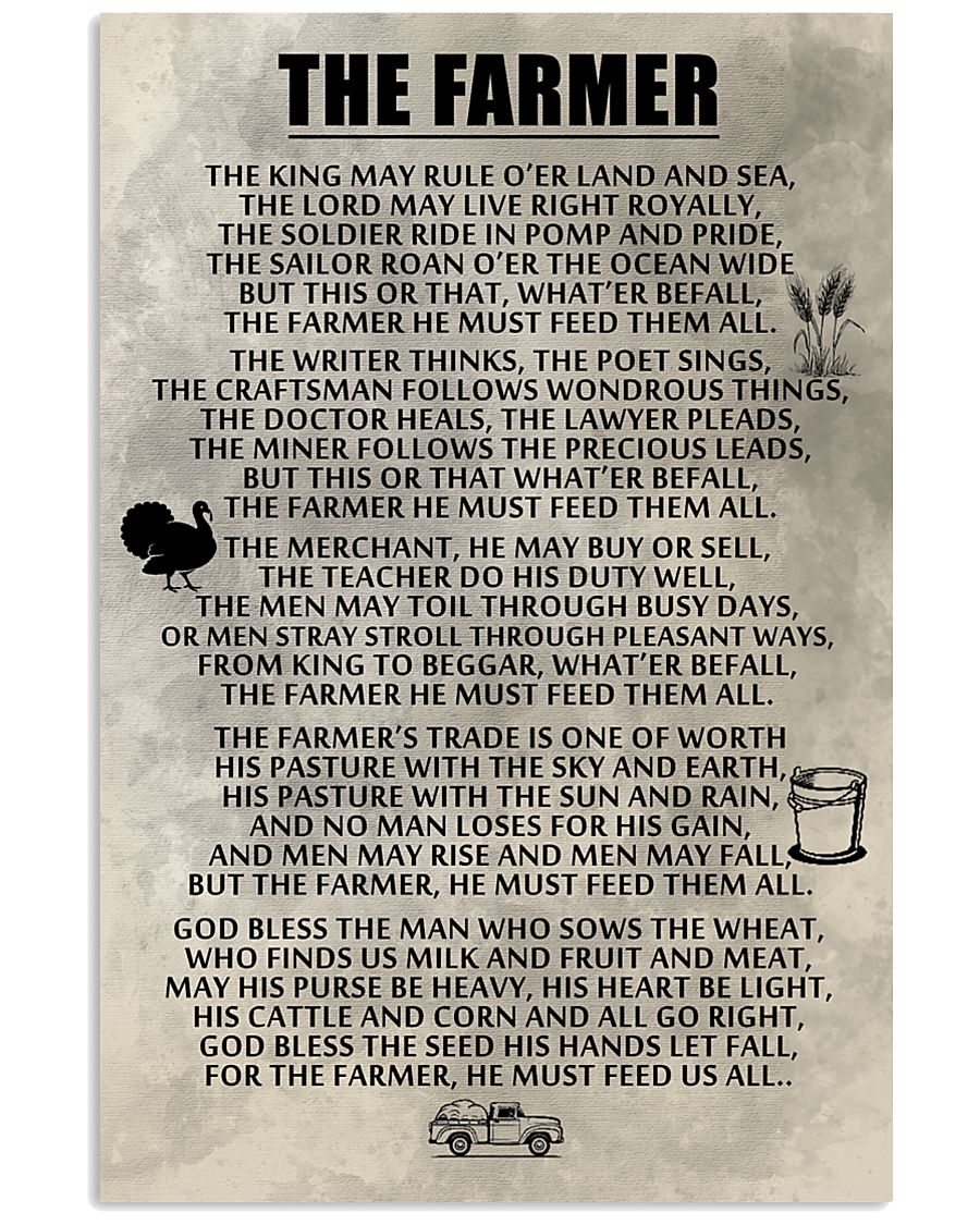 FAMILY FARMER POSTER 11x17 Poster