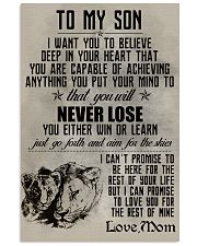 LION - TO MY SON 16x24 Poster front
